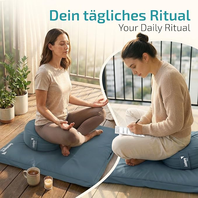 ZABUTON Meditationsmatte — Bio-Baumwolle